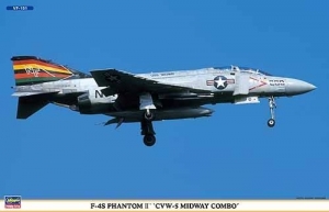 Hasegawa 00977 1/72 F-4S Phantom II "CVW-5 USS Midway Combo" (2 kits)