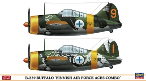 Hasegawa 01992 1/72 B-239 Buffalo "Finnish Air Force Aces Combo" (2 kits)