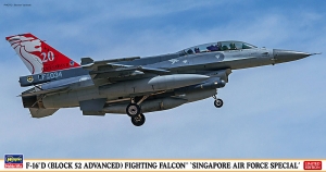 Hasegawa 07393 1/48 F-16D (Block 52 Advanced) Fighting Falcon "Singapore Air Force Special"