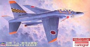 Hasegawa 09695 1/48 Kawasaki T-4 "J.A.S.D.F." w/Cartograf Decal