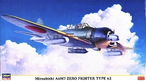 Hasegawa 09813 1/48 Mitsubishi A6M7 Zero Fighter Type 62
