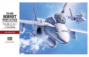Hasegawa PT3(07203) 1/48 F/A-18D Hornet "Night Attack"