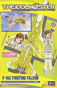 Hasegawa SP272(51972) 1/48 F-16C Fighting Falcon "The Idolmaster Futami Mami"