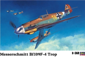 Hasegawa ST31(08881) 1/32 Messerschmitt Bf109F-4 Trop