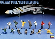 Hasegawa X48-6(36006) 1/48 U.S. Navy Pilot / Deck Crew Set A