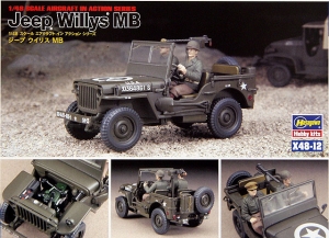 Hasegawa X48-12(36012) 1/48 Jeep Willys MB