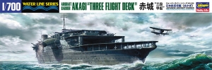 Hasegawa 220(49220) 1/700 IJN Aircraft Carrier Akagi "Three Flight Deck"