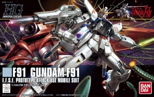 Bandai HG-UC167(185142) 1/144 F91 Gundam F91