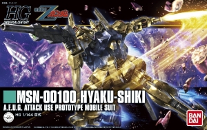 Bandai HG-UC200(5059242) 1/144 MSN-00100 Hyaku-Shiki