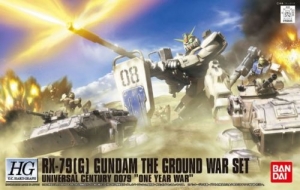 Bandai HG-UC(159945) 1/144 RX-79(G) Gundam "The Ground War Set"