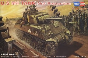 HobbyBoss 84802 1/48 U.S M4 Sherman Mid-Production