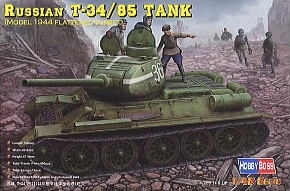 HobbyBoss 84807 1/48 T-34/85 (Model 1944 Flattened Turret)