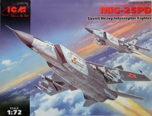 ICM 72171 1/72 MiG-25PD Foxbat