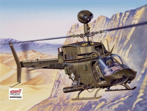 Italeri 2704 1/48 Bell OH-58D Kiowa