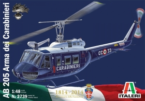 Italeri 2739 1/48 AB 205 (UH-1) Arma dei Carabinieri (Bicentenario della Fondazione 1814 - 2014)