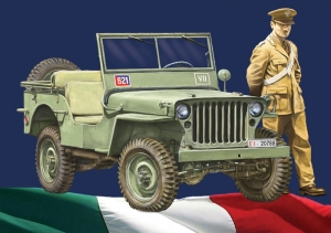 Italer 6355 1/24 Willys Jeep 1/4-ton 4X4 "Arma dei Carabinieri"