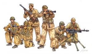 Italeri 6492 1/35 Italian Paratroopers Combat Group