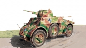 Italeri 6605 1/48 Autoblinda AB41