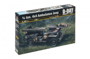 Italeri 0326 1/35 1/4 ton 4x4 Ambulance Jeep [W.W.II]