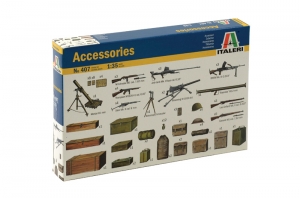 Italeri 0407 1/35 U.S. & British Weapons & Accessories (W.W.II)