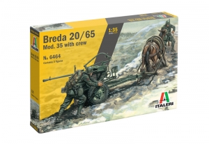 Italeri 6464 1/35 Breda 20/65 Mod. 35 w/Crew