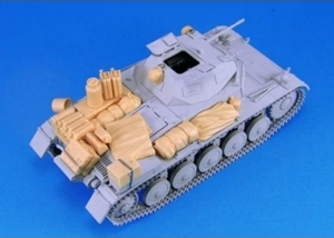 Legend LF1173 1/35 PanzerKampwagen II - Stowage Set (Resin)