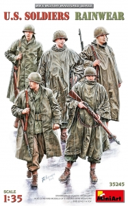 MiniArt 35245 1/35 U.S. Soldiers (in Rainwear) [W.W.II]