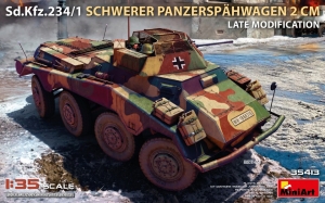 MiniArt 35413 1/35 Sd.Kfz.234/1 Schwerer Panzerspahwagen 2cm (Late Production)