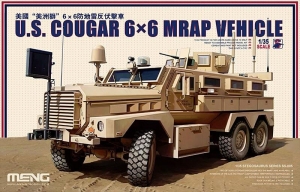 Meng SS-005 1/35 U.S. Cougar 6x6 MRAP Vehicle