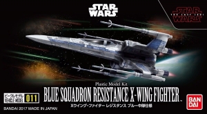 Bandai VM011(219553) Vehicle Model 011 Blue Squadron Resistance X-Wing Fighter [Starwars]