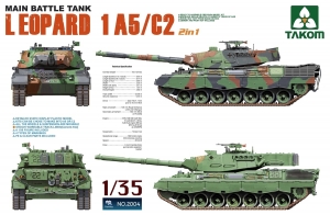 Takom 2004 1/35 Leopard 1A5/C2 (2 in 1)