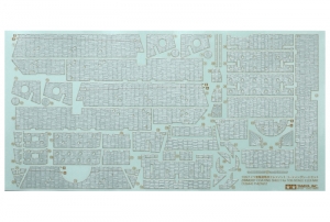 Tamiya 12644 1/35 Zimmerit Sheet for German Heavy Tank Destroyer Elefant (Tamiya 35325)