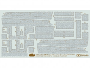 Tamiya 12672 1/48 Zimmerit Coating Sheet for Sturmtiger (32591) (2 sets)