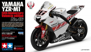 Tamiya 14115 1/12 Yamaha YZR-M1 2005 "50th Anniversary Valencia No.46 Edition"