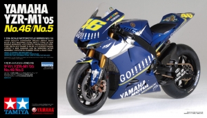 Tamiya 14116 1/12 Yamaha YZR-M1 2005 "No.46/No.5"