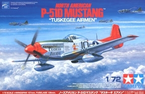 Tamiya 25148 1/72 North American P-51D Mustang "Tuskegee Airmen"