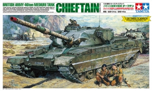 Tamiya 30608 1/25 British Army 46-ton Medium Tank Chieftain