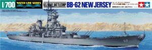 Tamiya 614(31614) 1/700 U.S. Navy Battleship BB-62 New Jersey (1982) 