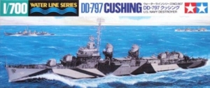 Tamiya 31907 1/700 U.S. Fletcher Class Destroyer USS Cushing (DD-797)