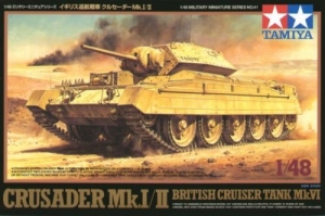 Tamiya 32541 1/48 Crusader Mk.I/II British Cruiser Tank Mk.VI