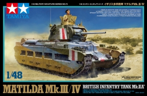 Tamiya 32572 1/48 Matilda Mk.III/IV British Infantry Tank Mk.IIA