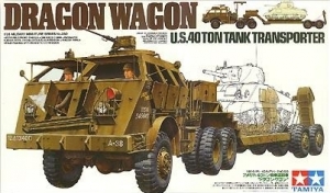 Tamiya 35230 1/35 U.S. 40-ton Tank Transporter "Dragon Wagon"