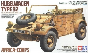 Tamiya 35238 1/35 German Kubelwagen Type 82 "Africa-Corps"