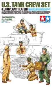 Tamiya 35347 1/35 U.S. Tank Crew Set (European Theater)