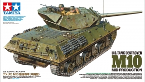 Tamiya 35350 1/35 U.S. Tank Destroyer M10 Mid Production