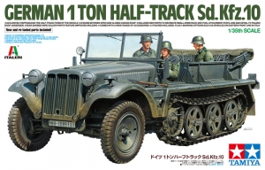 Tamiya 37016 1/35 German 1-ton Half-track Sd.kfz.10