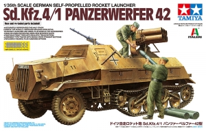 Tamiya 37017 1/35 German Self-Propelled Rocket Launcher Sd.Kfz.4/1 Panzerwerfer 42