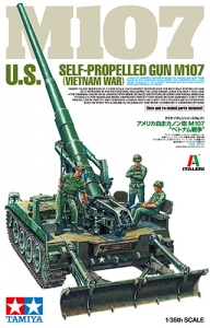 Tamiya 37021 1/35 U.S. Self-Propelled Gun M107 (Vietnam War)