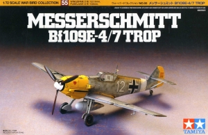 Tamiya 60755 1/72 Messerschmitt Bf109E-4/7 Trop