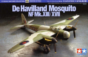Tamiya 60765 1/72 DeHavilland Mosquito NF Mk.XIII//XVII